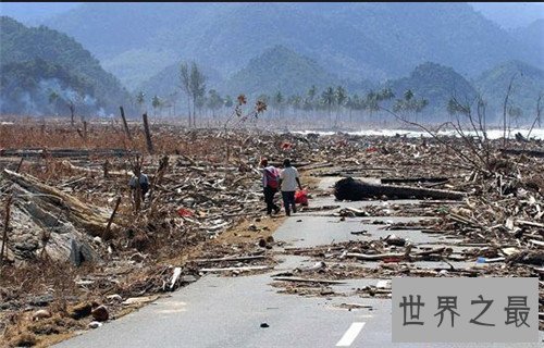 【图】印尼海啸死亡人数惨重 来临之前没有任何预兆
