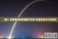 【图】刘涌黑社会集团覆灭纪实 刘涌曾当众打刘德华