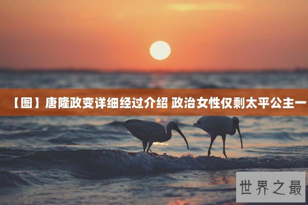 【图】唐隆政变详细经过介绍 政治女性仅剩太平公主一