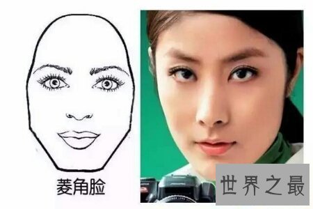 【图】在泛滥脸型中锥子脸顺便受欢迎 但是菱形脸也不