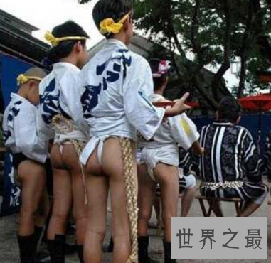 【图】日本文明总是给人们惊吓 屁股节真的是闻所未闻