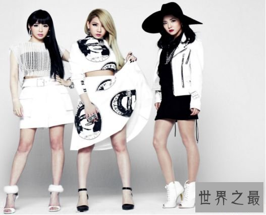 3.另类女子组合：2NE1