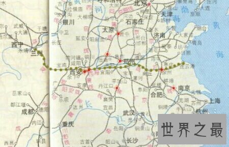 【图】陇海线地图在网上就可能搜失去 出去看看吧