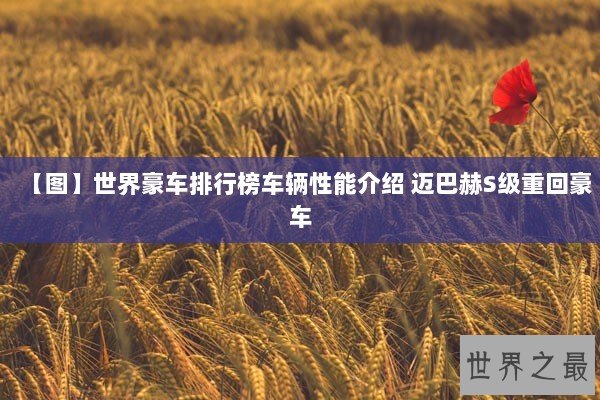【图】世界豪车排行榜车辆性能介绍 迈巴赫S级重回豪车 【图】世界豪车排行榜车辆性能介绍 迈巴赫S级重回豪车