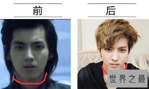 【图】吴亦凡整容了吗 拍电影疑似显露整容假体