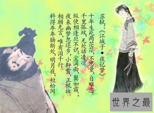 【图】江城子，斯人已去，古人鬓已白，望百年后，同