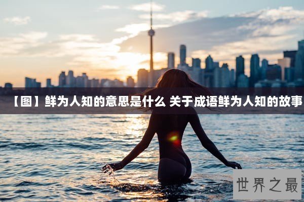 【图】鲜为人知的意思是什么 关于成语鲜为人知的故事