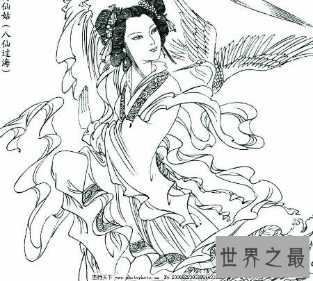 【图】八仙之一何仙姑 也是他们当中的惟逐一个女性