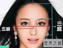 【图】三庭五眼你知道这个黄金比例的人都好看么