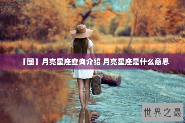 【图】月亮星座查询介绍 月亮星座是什么意思