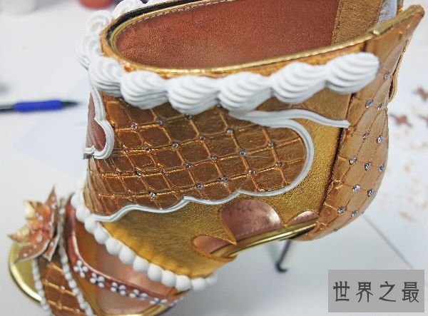 世界最贵高跟鞋 1000多颗钻石镶嵌而成 世界最贵高跟鞋 1000多颗钻石镶嵌而成