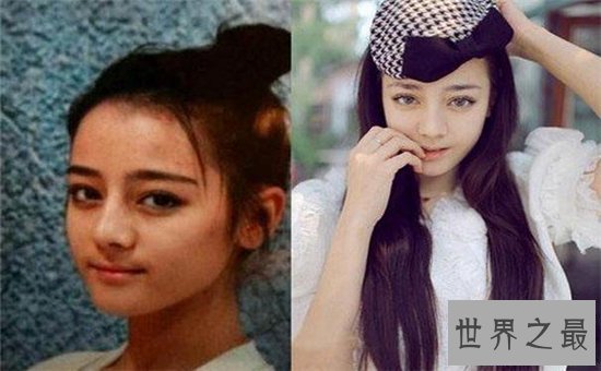 【图】迪丽热巴整容前照片 新仍旧照一对比看看就知道