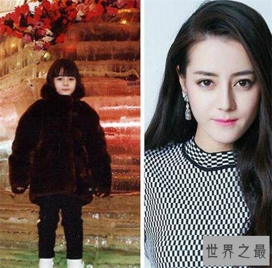 【图】迪丽热巴整容前照片 新仍旧照一对比看看就知道