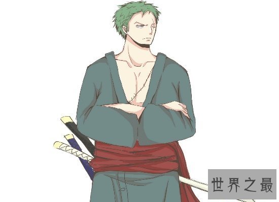 【图】海贼王索隆最初的设定是小丑巴基的保镖 起初构