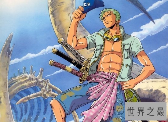 【图】海贼王索隆最初的设定是小丑巴基的保镖 起初构