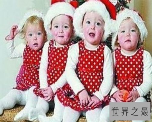 【图】如今网上常常有一些多胞胎图片流出 萌萌的顺便