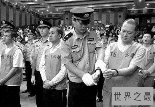 【图】北京黑社会老大排名胡亚东为首 少数由于立功而