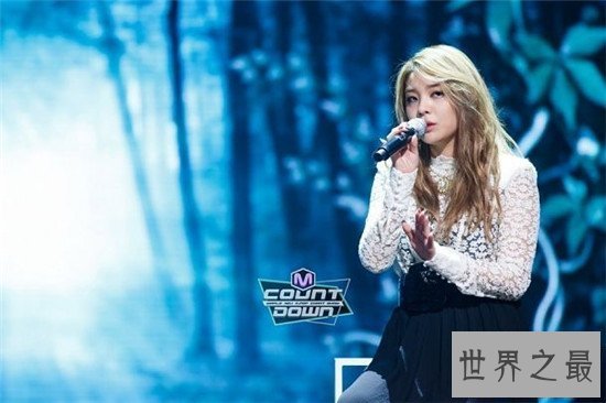 【图】韩国实力女歌手排行榜 泛滥歌手中林允儿排第五