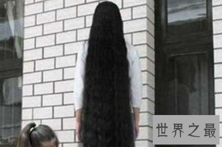 【图】谢秋萍号称长发女王 她的头发之所以长其实是有