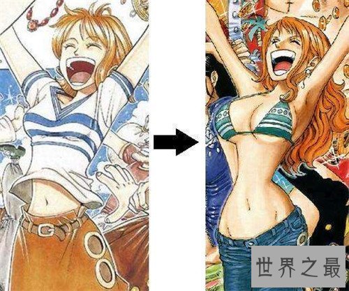 【图】海贼王娜美的胸让动漫迷喷血 网友猜测终局是路