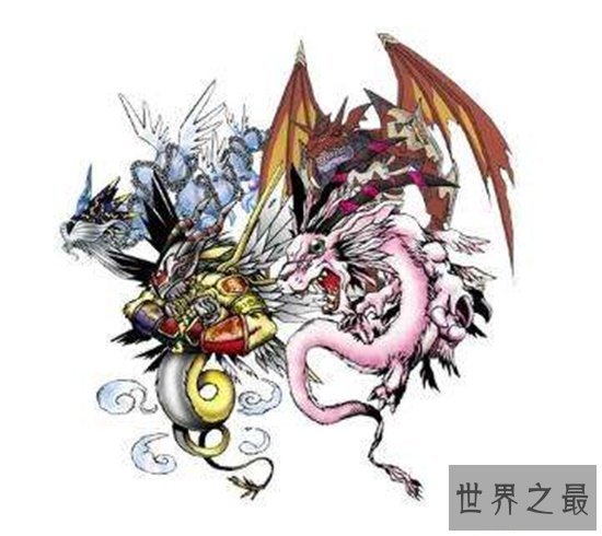 【图】清点数码宝贝里的四大龙各有千秋 神龙兽魔力才