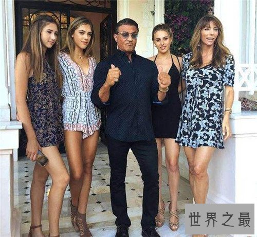 【图】史泰龙女儿可谓仙女下凡 曾有过三段婚姻