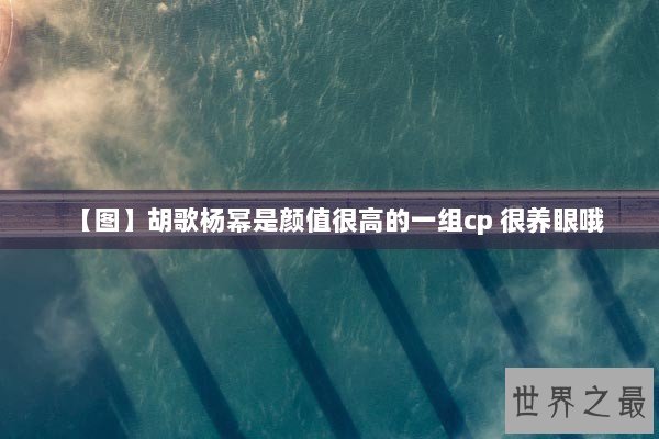【图】胡歌杨幂是颜值很高的一组cp 很养眼哦 【图】胡歌杨幂是颜值很高的一组cp 很养眼哦
