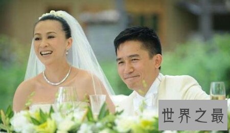 【图】据说梁朝伟老婆十分的性感 是一个大美人