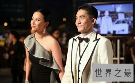 【图】据说梁朝伟老婆十分的性感 是一个大美人