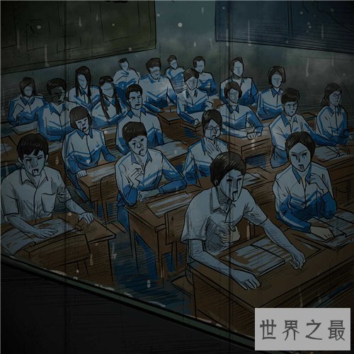 【图】温州六中闹鬼事情 现在下午6点全副师生离校