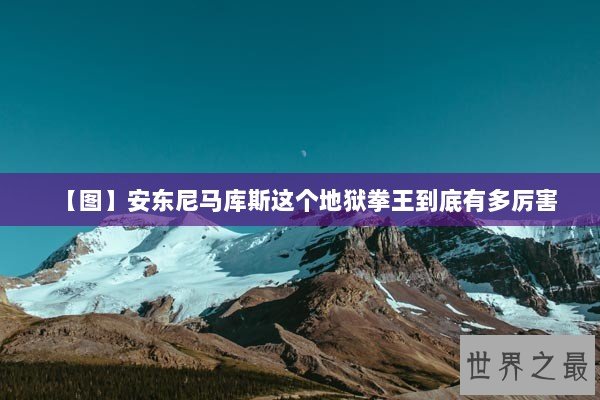 【图】安东尼马库斯这个地狱拳王到底有多厉害