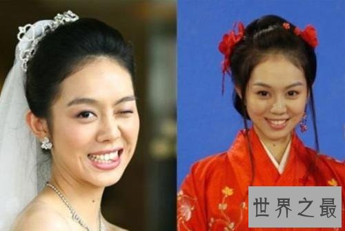 【图】姜妍整容前后对比 加入把戏姐姐被称二胖