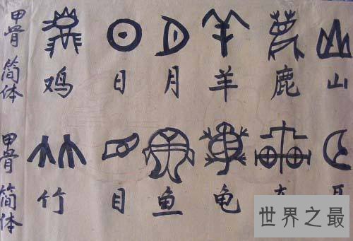 【图】中国最早的文字从哪里来 继甲骨文之后成熟的汉