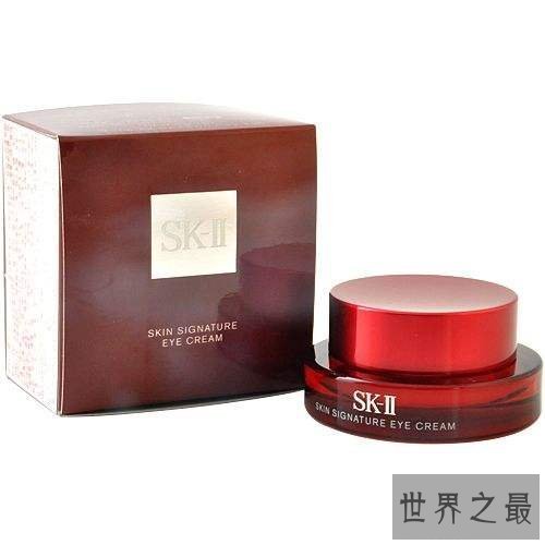 【图】十大眼霜排名引见 雅诗兰黛SK-II皆是榜上有名