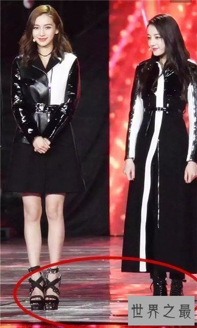 【图】杨颖身高是多少 Angelababy跑男脱鞋裸露切实身高