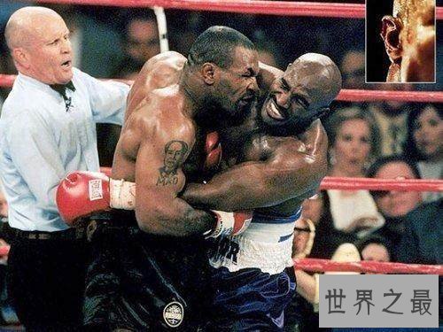 【图】泰森咬耳朵事情具体通过 泰森成为拳击赛中的经
