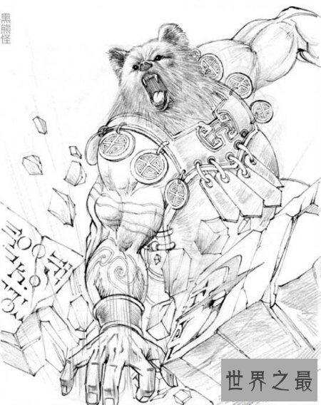 【图】你知道西游记中的那个可怕容貌俊俏的黑熊怪吗