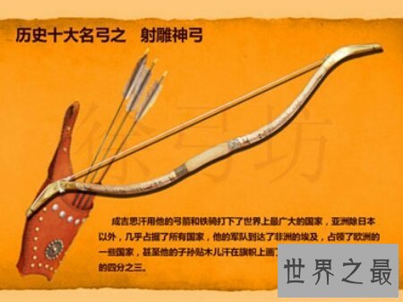 【图】十小名弓在现代都十分的凶猛 哪个是最凶猛的呢