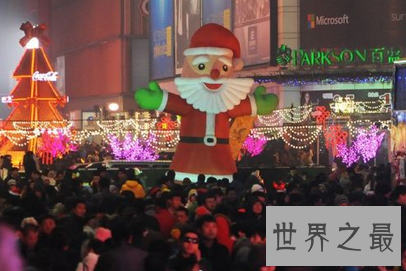 【图】 如今很多年轻人青睐过东方的节日 中国圣诞节怎