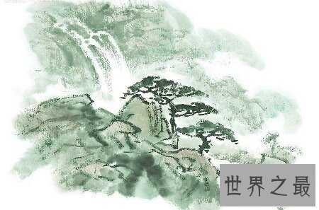 【图】齐白石巨匠画的水墨山水画是古代的经典