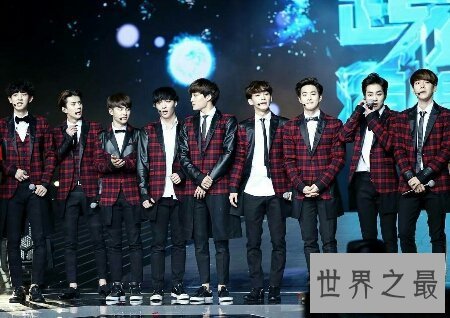 【图】超人气男子组合exo的发展历程以及exo人气排名