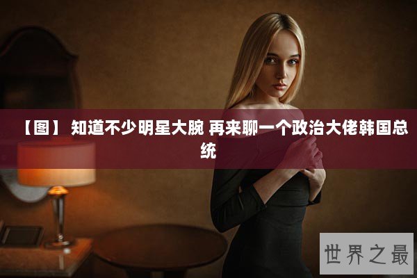 【图】 知道不少明星大腕 再来聊一个政治大佬韩国总统