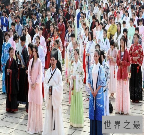 【图】汉服是咱们祖上人穿过的服饰 汉服图片在网上既