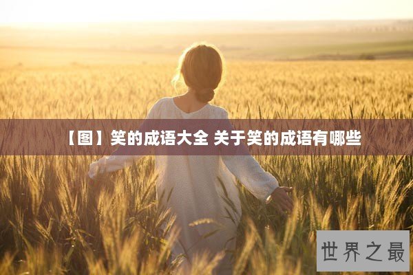 【图】笑的成语大全 关于笑的成语有哪些