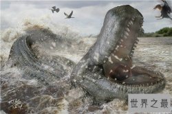 【图】史前巨鳄普鲁斯鳄能吞下恐怖 没有任何天敌的它