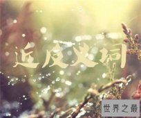 【图】感动的近义词有哪些？博大精深的文字造就多个