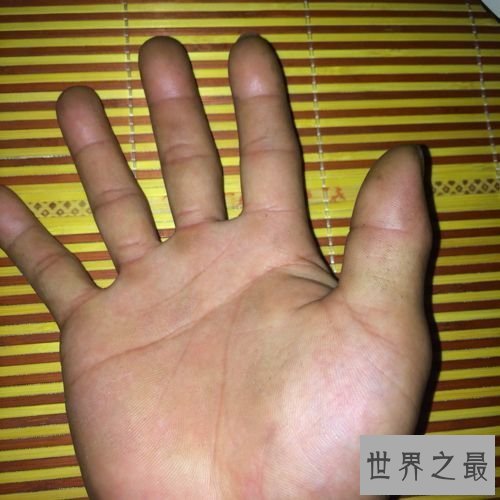 【图】断掌的男人真的想他人说的那么不好惹吗？今天