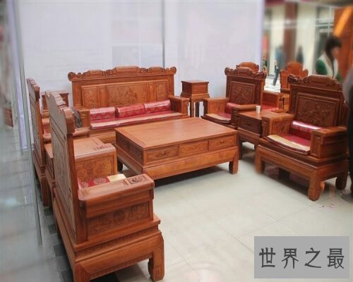 【图】花梨木家具,一种领有特殊功能的植物家具