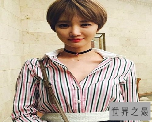 【图】高俊熙，短发女神