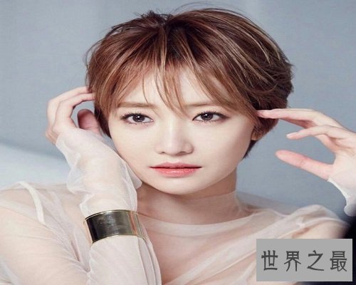 【图】高俊熙，短发女神